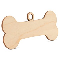 Dog Bone Christmas Ornament, From 4″- 8″, Pack of 10 Wood Craft | Woodpeckers