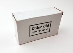Vintage 1975 Color-aid Swatch Book Graphic Artist Designer Art Reference Guide