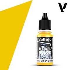 Vallejo 70915 Model Color 026 Deep Yellow Acrylic Paint 18ml – US