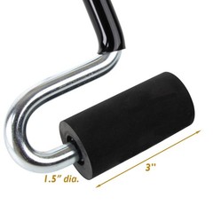 O’SKOOL 12″ Edge Banding Roller – Rubber J with Long Handle for Black
