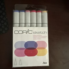 Copic Sketch Marker Set – Floral Favorites 2, Set of 6