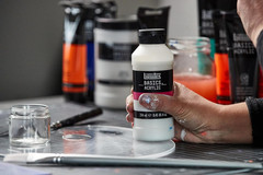 BASICS Gesso Surface Prep Medium, 473Ml (16-Oz) Bottle, White