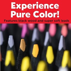Faber-Castell Black Edition Supersoft Coloured Pencils Wallet of 50 or 100