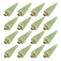 M5 Wax Tip Drill Pen, 16Pcs Drill Pen Head Nail Rhinestones Picker, Green