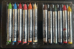 Vintage 1970s Prado Brand (Italy) NOS Artists’ Oil Color Pastels, 3 Boxes of 12