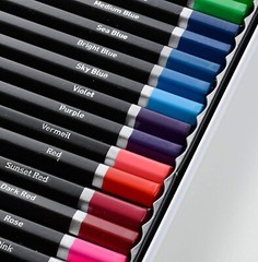 Brand new Derwent Academy Watercolor Pencils 36 Tin Original