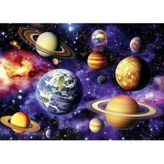 Planets Diamond Art Kits for Adults, 5D DIY Full Drill Universe Diamond Painti