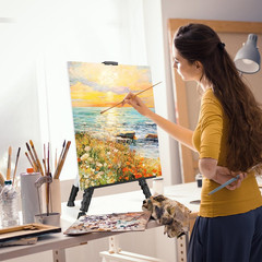 Art Easel Stand for Painting or Sign, Portable Adjustable 66 Inches Display T…