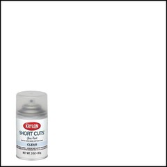 Krylon Short Cuts Gloss Clear Spray Paint 3 oz (6-pack)