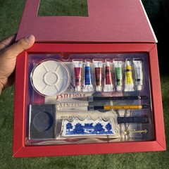 Classic Chinese Brush Painting Watercolor Set