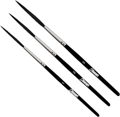 Scroll Pinstriping Brush,3 PCS High Performance Script Pinstripe