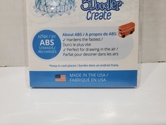3Doodler ABS / PLA/FLEXY Plastic Strands Mixed LOT 4 NEW 25 Packs Black Gray Red