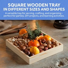 Wood Canvas Cradled 12 x 12 inch, Blank Signs for Painting & Framing|Woodpeckers