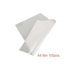 50 100PCS A4 UV DTF film for UV Printers Direct Printing to A Film Plastic Silic