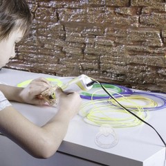 4PCS 3D Pen Support Base – Transparent Holder for 3D Printing Pen