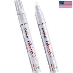 Quick-Drying Waterproof White Paint Pens – 2 Essential Markers for Artists