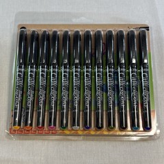 Manuscript CalliCreative 1.4mm Italic Markers Pack of 12 assrt cols – MM6651