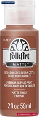 FolkArt Acrylic Paint, Toasted Terra Cotta 2 Fl Oz