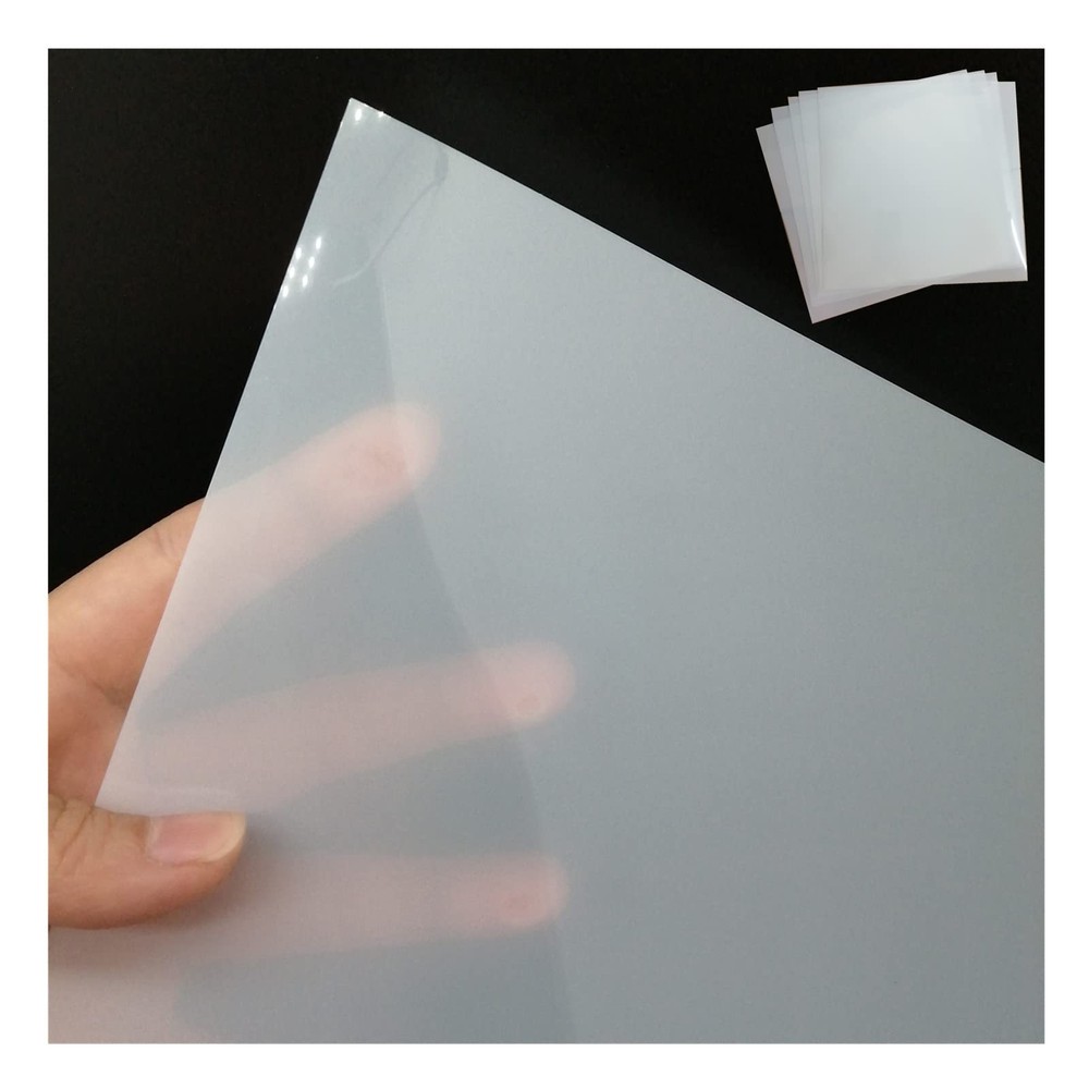 12 Sheets 7.5 mil Mylar Sheet 12 x 12 inch Milky Translucent PET Blank Stenci…