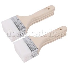 10x Paint Brushes for Artist Wall Painting 80mm w/ Soft White Bristle