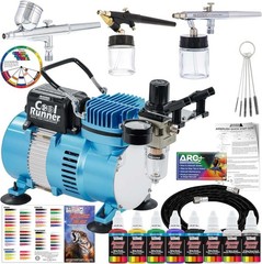 Airbrushing System with 3 Best-Selling Airbrushes