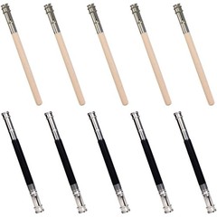 10Pcs Wooden Pencil Extenders Art Supplies Holder for Sketching Drawing