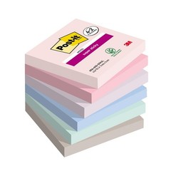 Foglietti Post-it? Super Sticky Soulful 76x 76 mm conf. 4 blocchetti + 2 gratis