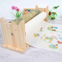 Kids Drawing Easel Educational Scroll Paper Holder Creative for School,