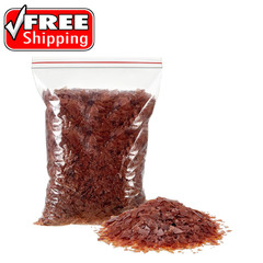 1.1 Lb/ 17.6 Oz Brown Shellac Flakes Shellac Finish for Home Wood Craft Decorati