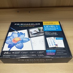 Prismacolor Technique 26ct NATURE Drawing Set -Level 1 Drawing & Shading