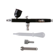 Dual Action Gravity Feed 0.3mm Gun Spray Airbrush Nail Art Paint Tattoo Tool Kit