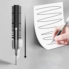 10Pcs High Quality Needle Tip Gel Pens Set Straight Liquid Ink Ballpoint Pens