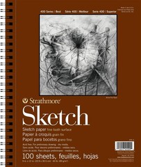 400 Series Sketch Pad, 9×12 inch, 100 Sheets – Artist Sketchbook for Drawing,…