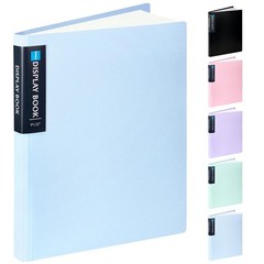 9″x12″ – 40 Pockets, 80 Pages with Clear Sheet Protectors (Blue)