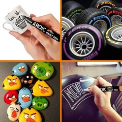 48 Pack Oil-Based Paint Markers Medium Tip for Wood Metal Glass Canvas