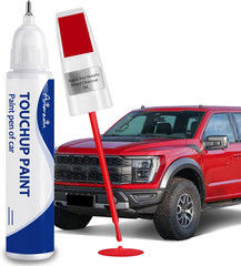 Rapid Red Metallic (D4) Touch up Paint for Ford -Exact Match Scratch Repair Kit