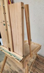MEEDEN Solid Beech Wood Plein Air French Easel, Foldable & Spacious…