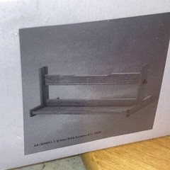 IKEA MALA MÅLA Tabletop Wood Drawing/Craft Paper Holder 101.493.50 W/ Paper, New