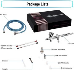 Professional Airbrush Kit with Precision Control – Ideal for Painting & Tattoos