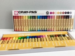 Sakura Cray-Pas 25 Stick Art Set The Original Oil Pastels No 51540 Vintage Japan