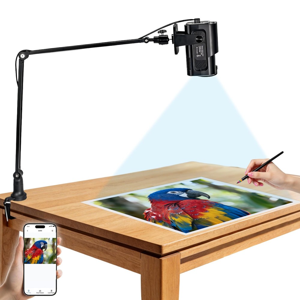MEDAMOC Art Projector, Tracing Projector for Drawing on Wall on Canvas for Ar…
