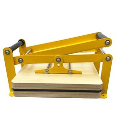 Manual Flat Press Printmaker 15*15in Snow Board, Hemp Rubber Board Press Machine