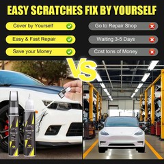 Car Touch Up Paint(Pearl White Multi-Coat(PPSW)) for Tesla Model Y/3/S/X, 2 in 1