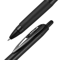 Uniball 207 Plus+ Gel Pens – 1 Count (Pack of 12) – Black 207+ Medium