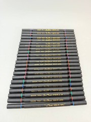 Vintage Sakura Pigma Semi Brush Marker Pen Lot 22Pc Japan Mixed Colors