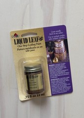 One Step Liquid Leaf Metallic Highlights Paint- .75 fl oz (22 ml), Choose Colour