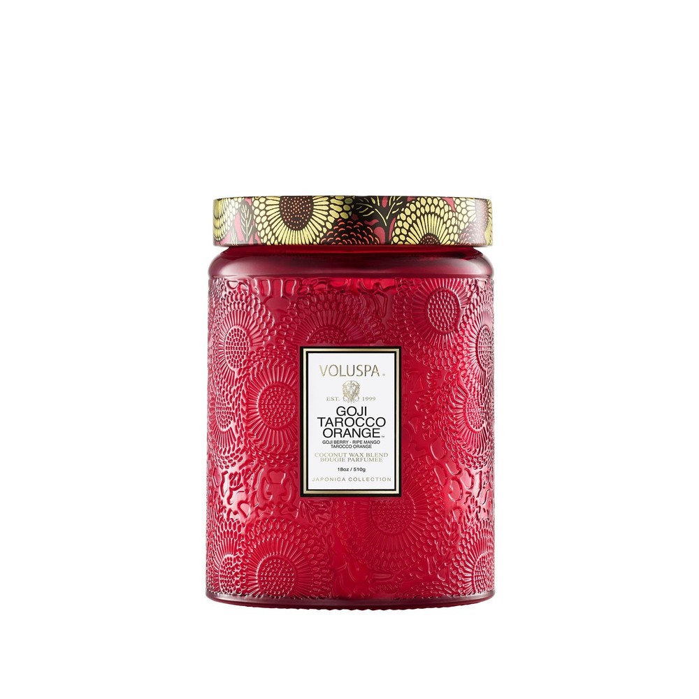 Voluspa Goji Tarocco Orange Candle, Large (18 Ounce), 3 –