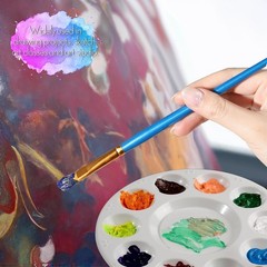 Kids’ Friendly Paint Brushes & Plastic Palette – Inspiring Creativity Everywhere