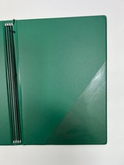 Lot 10 Choir Music Binder Elastic Band Vinyl Green Choral Folders