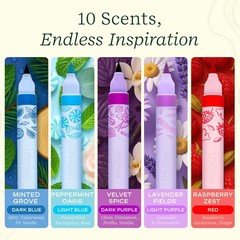 Scented Colored Markers, 5 Double-Sided Markers with 10 Colors & Scents – Col…